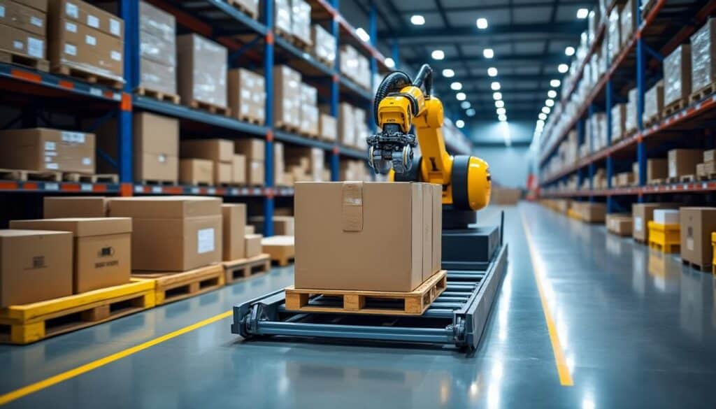 L’impact de l’automatisation des chargements industriels grâce au chargeur logistique