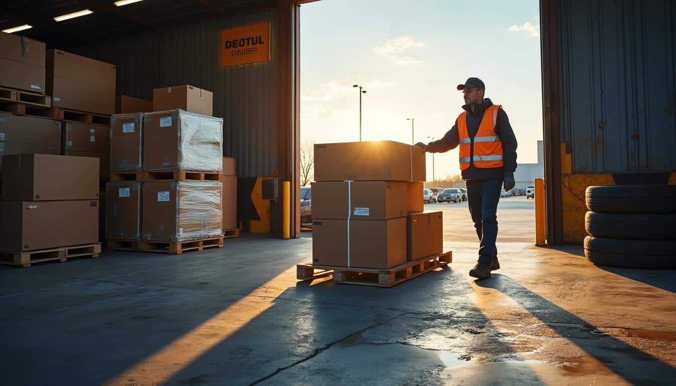 La gestion efficace des quais d’expédition avec un chargeur logistique