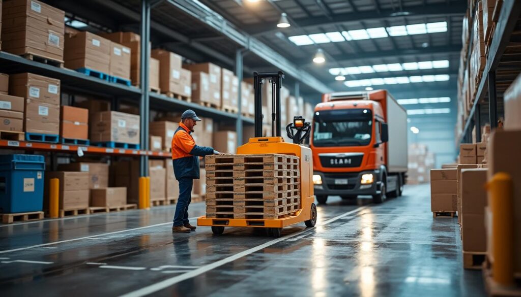 Optimiser les flux de transport avec un chargeur logistique