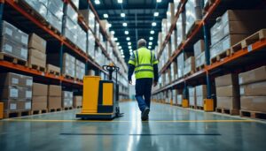 Comment assurer la sécurité lors de la manutention des engins de transport avec un chargeur logistique