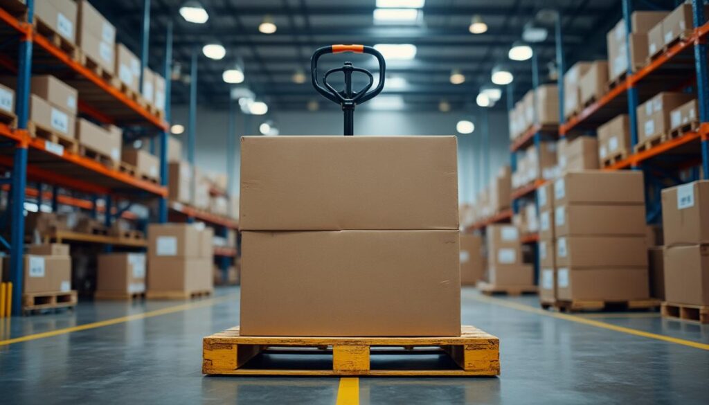 Optimiser les flux de matières grâce aux transpalettes en entrepôt