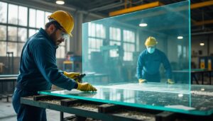 Prévention des accidents du travail par l'utilisation du verre blindé