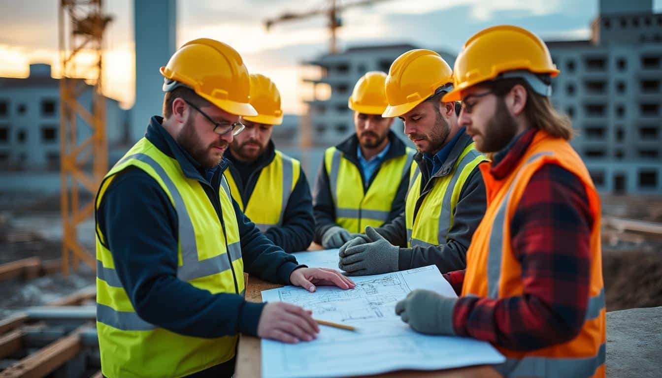 Illustration: Quels métiers et compétences le secteur BTP à Valenciennes recherche-t-il via Adecco ?