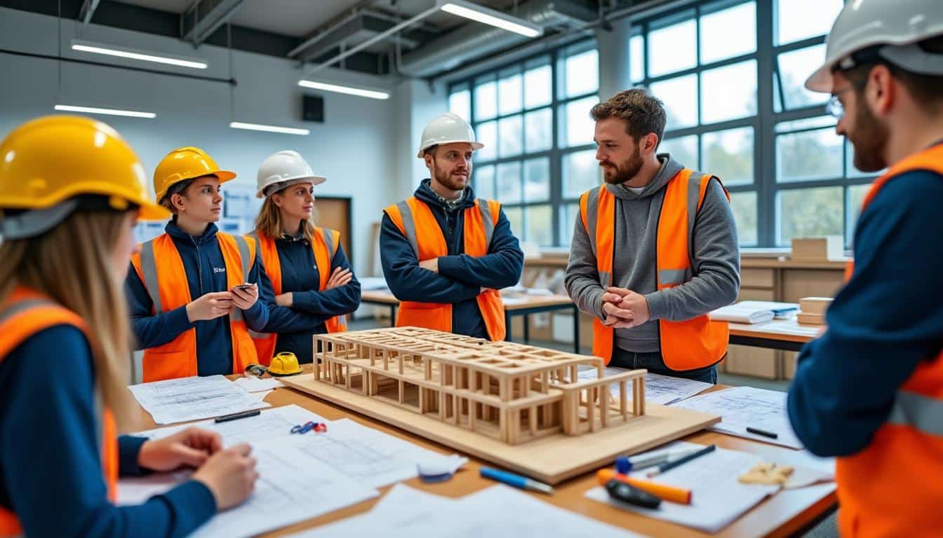 Illustration: Comment le centre de formation de Laon s’inscrit dans la formation aux métiers du bâtiment et travaux publics