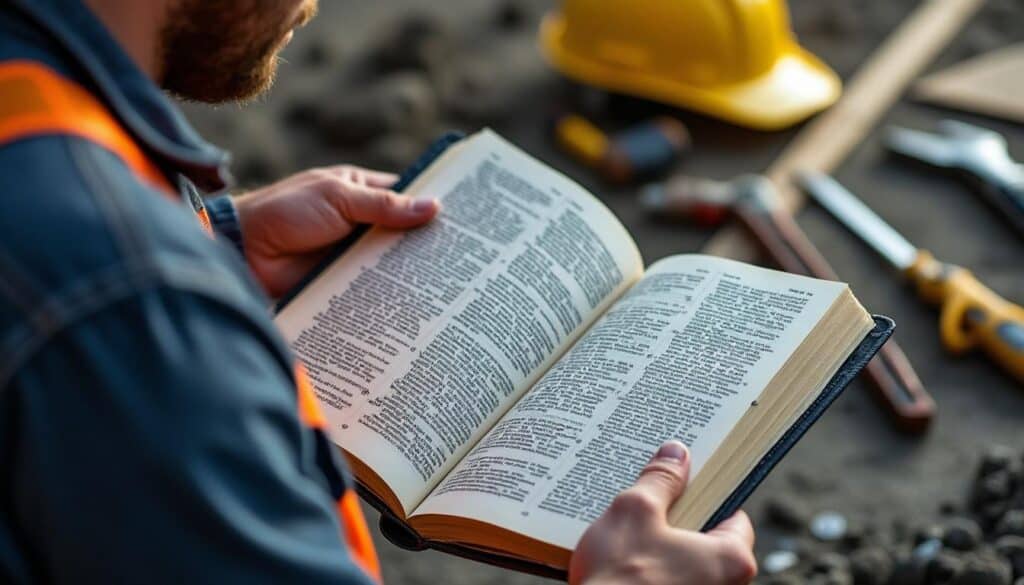 Dictionnaire du BTP : Guide complet pour maîtriser le vocabulaire