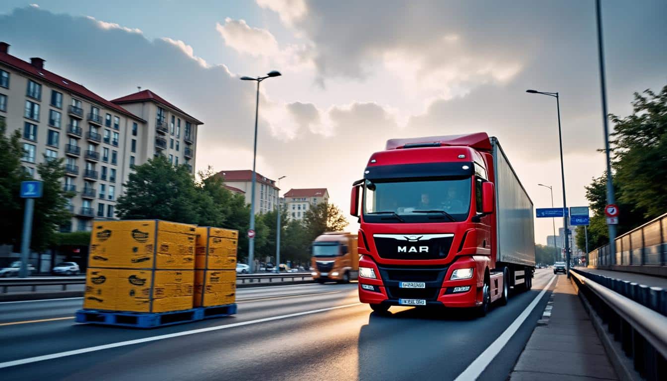 Transport routier à Lyon : solutions efficaces pour vos marchandises