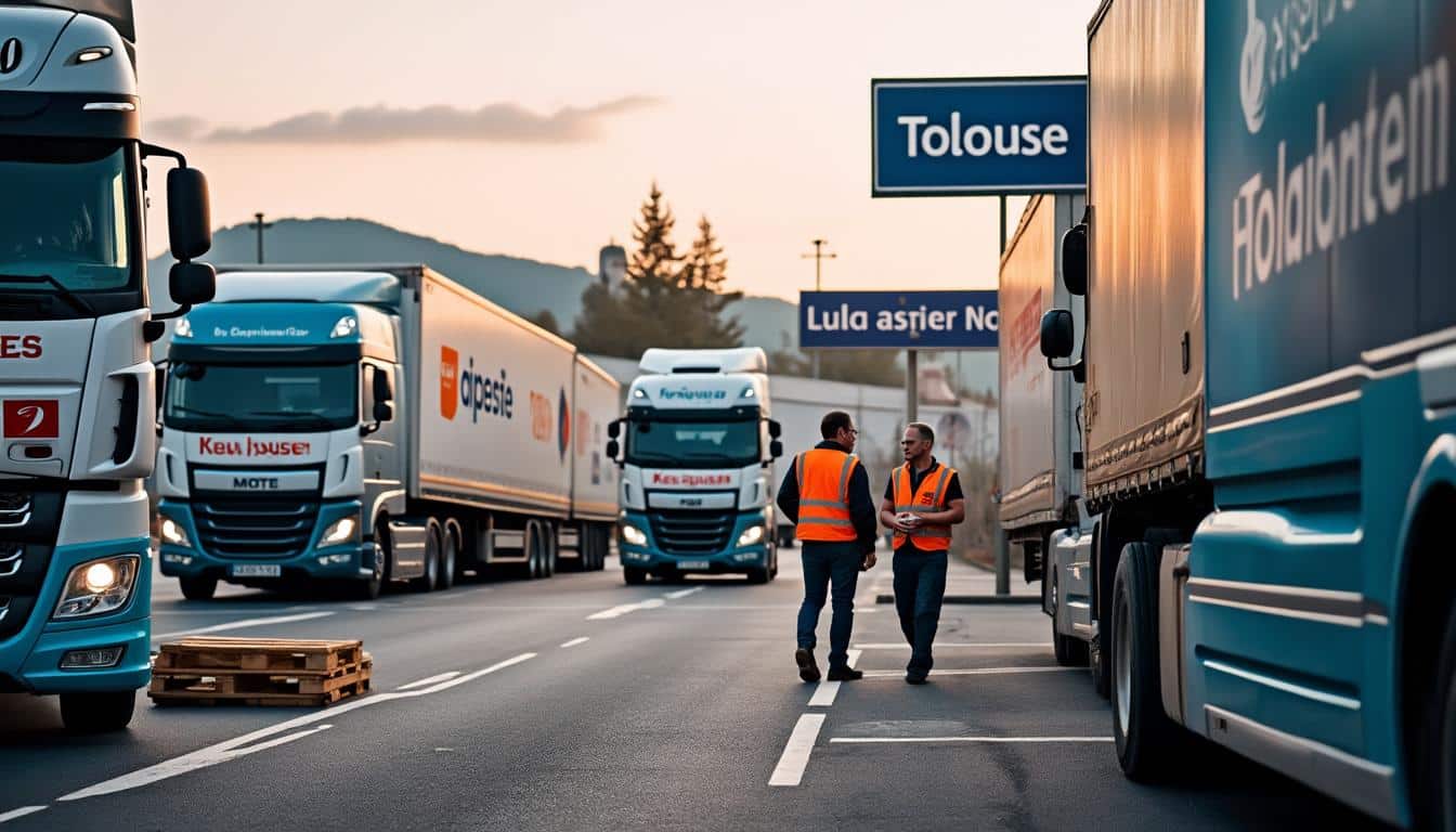 Illustration: Qui sont les acteurs clés du transport routier implantés à Toulouse ?