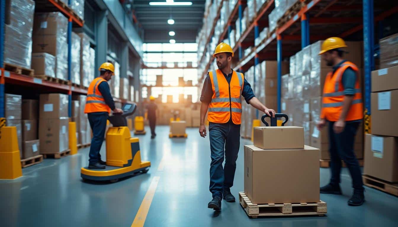 Illustration: Comprendre le principe fondamental du flux tendu en logistique