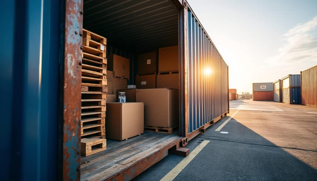 Volume d’un container 20 pieds : capacité et optimisation essentielle
