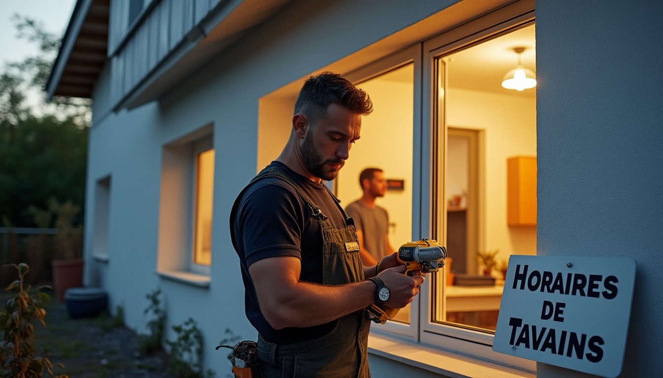 Horaire autorisé pour les travaux : règles et conseils pratiques