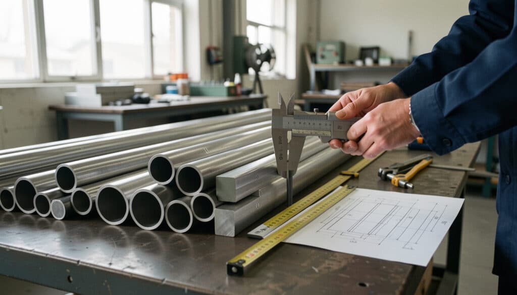 Dimensions des tubes en acier et lecture des mesures