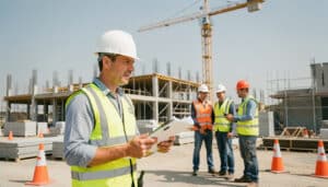 Chef de chantier : rôle, formation, salaire et terrain